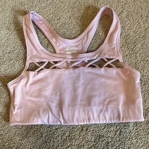 Mauve Sport bra by VS pink